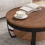 Coffee Table 65x65x32 cm Solid Acacia Wood Image 4
