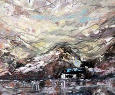 Winter Reverie, A Glimpse of Croagh Patrick, Mayo