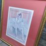 Framed Toulouse Lautrec Dancer Print Image 9
