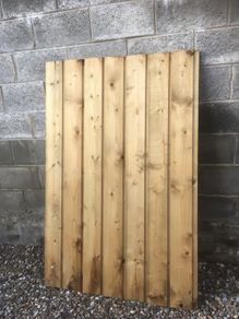 Brand New Wooden Gate
