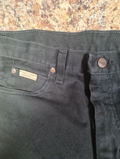 Mens Wrangler texas jeans black denim Size W 30 L 30 A1
