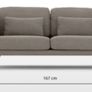 Made.com Herman 2 Seater Sofa, Grey Image 5
