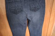 NYDJ Dark Grey/Black Jeans Size 10UK