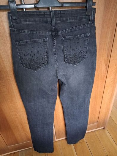 NYDJ Dark Grey/Black Jeans Size 10UK