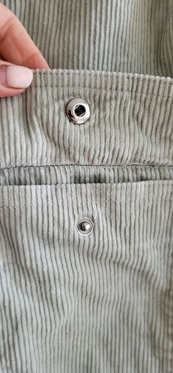 H&M Mens corduroy shacket Sz XL