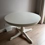 IKEA Rosentorp dining table with 4 chairs Image 6