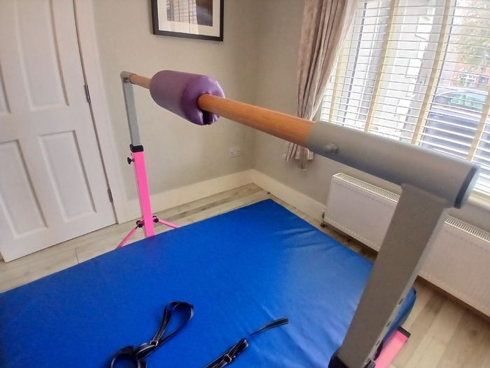 Gymnastics Bar and Mat