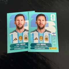 messi world cup stickers