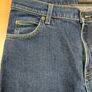 Lee Brooklyn Jeans Mens W33 L30.5 Blue Denim Regular Straight Zip Fly Cotton Image 3