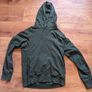 Men's Olive Green Pullover Fleece Hoodie Image 5