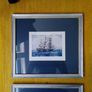 Nautical theme Old prints framed Image 2