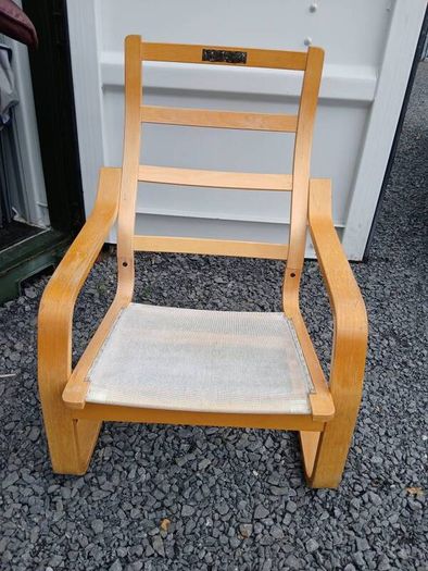 Cantilever armchair