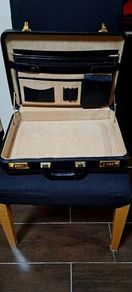 Leather Business Briefcase Attache Case