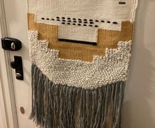 Macrame wall tapestry