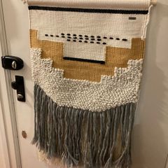 Macrame wall tapestry