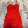 Red mini dress, size UK 10 (EUR38) Image 4