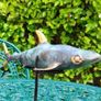 Hammerhead Shark - Patinated Bronze With Gold Accents Image 7