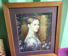 Original Limited Edition Serigraph, Soliloquy III by David Freeman