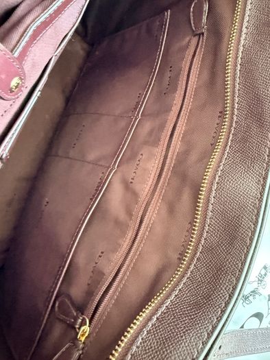 Coach bag burgundy