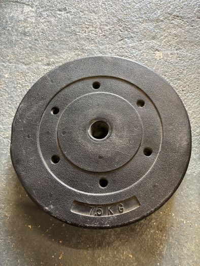 York and Pro Power weight plates.