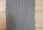 High waisted business look skirt slit at front size s NEVER WORN