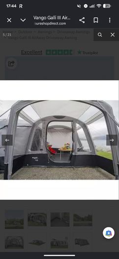 Vango Galli Air III Drive Away Awning
