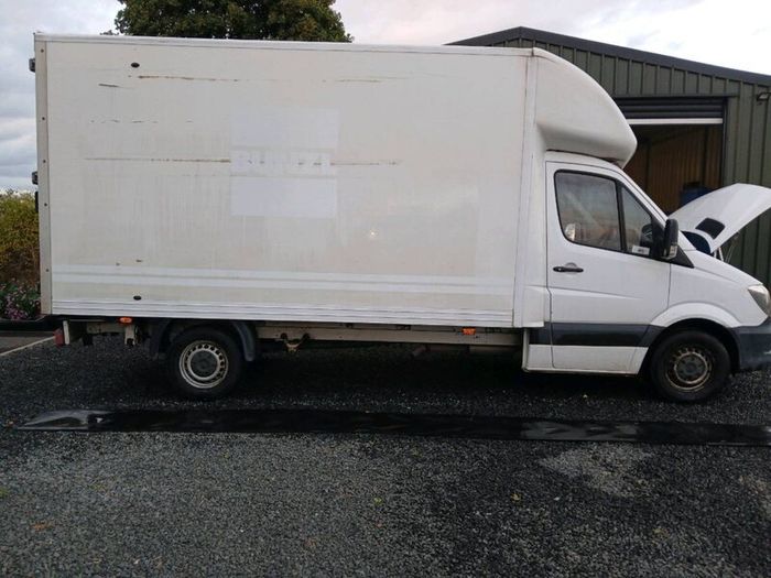 Mercedes sprinter Luton van