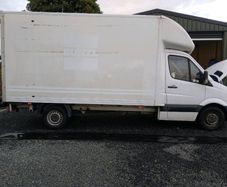 Mercedes sprinter Luton van