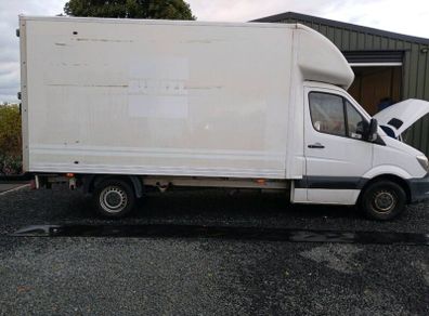 Mercedes sprinter Luton van