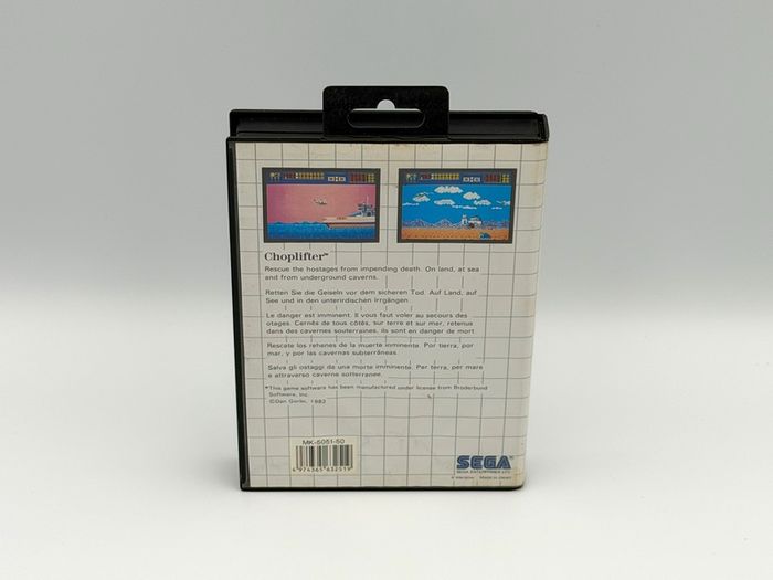 Choplifter for Sega Master System - Boxed