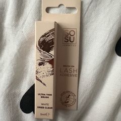 sosu cosmetics brush on lash adhesive
