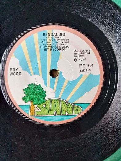 Roy Wood 7" Single 1975 Irish Pressing