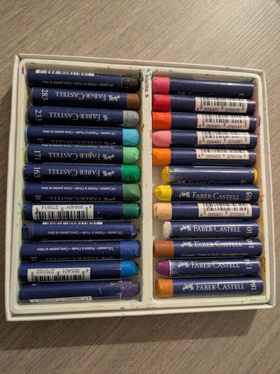 Oil pastels