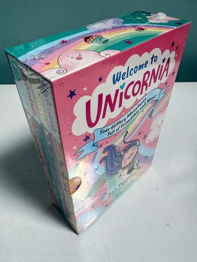 Unicornia boxed set (4 books) - brand new
