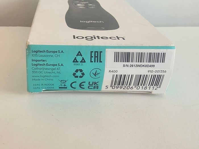 Logitech R400 Remote Wireless Laser