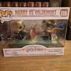 Funko Pop! Movie Moments Harry vs Voldemort 119 Large Set (Mint & Unopened)