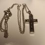 Sterling Silver Solid Cross and Chain Image 9