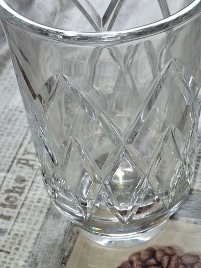 Dublin Crystal Edmund Rice 150th Anniversary Glass Vase