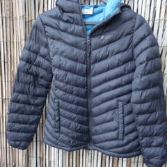 Ladies Mountain Warehouse Blue hooded puffer Jacket