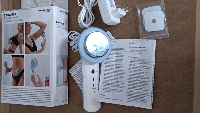 InnovaGoods CellyMax 3-in-1 Ultrasonic Cavitation Massager