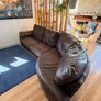 leather sofa corner 280x150cm Image 3