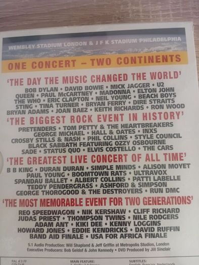 Live Aid 1985 sealed
