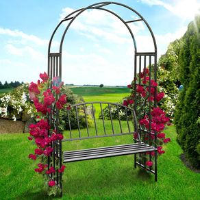 Rose Arch With Bench - Free Delivery Nationwide