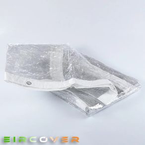 Glass Clear Tarpaulin 2m x 3m (7' -10')  310 gsm