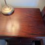 Solid Mahogany Super King Sleigh Bed + 2  Lockers Image 8