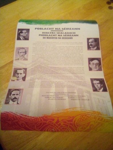 1916 bi lingual proclamation poster