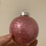 Personalised glitter bauble Image 8