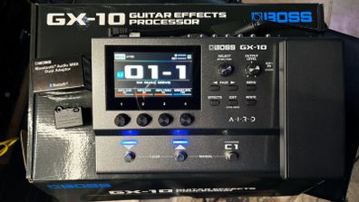 Boss GX10 plus Boss BT Dual Bluetooth adapter