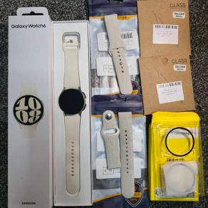 Samsung Galaxy Watch 6 Rare GOLD Bluetooth Wifi GPS 40MM