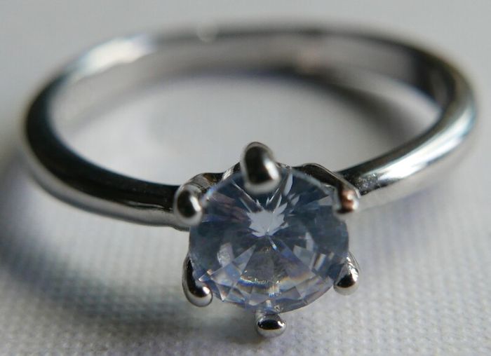 Vintage Sterling Silver 925  Ring size P - 2,16g